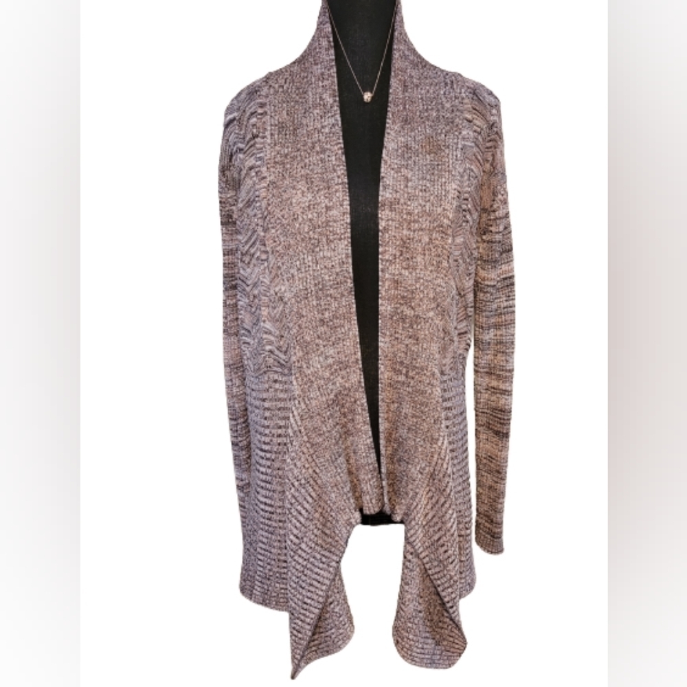 BELLDINI Open Sweater, Long Cut Hem, Cut-Out on the Boddess, Size XL